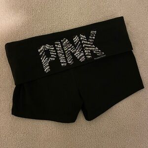 VS. PINK bling foldover y2k shorts(2011) small like new